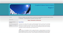 Desktop Screenshot of elcaregion1.org